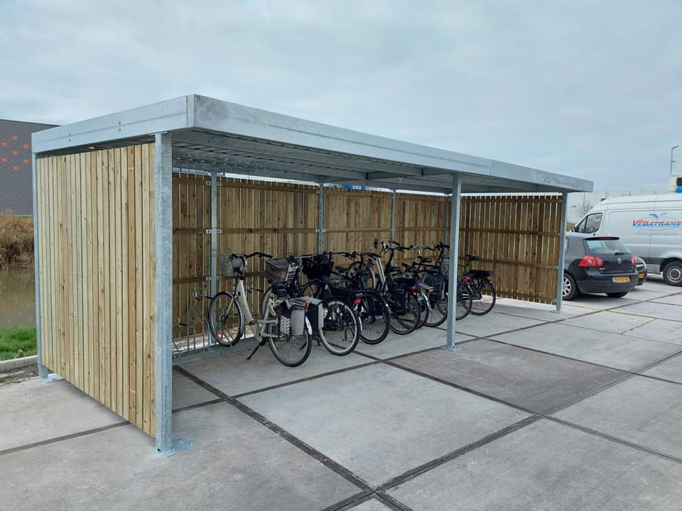 Fietsenstalling in Gouda