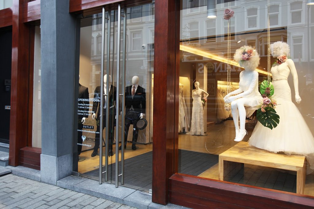 Bruidsmode in Gouda